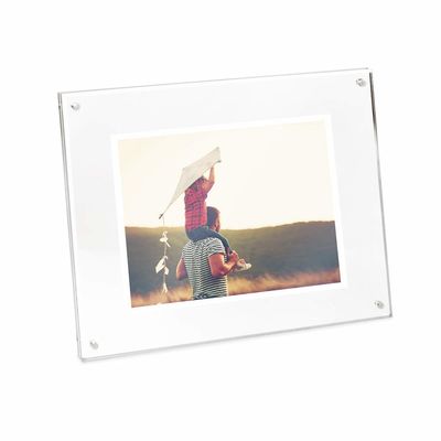 Acrylfoto-Anzeigen-freie stehende Acrylfoto-Rahmen 3.5inch 5inch