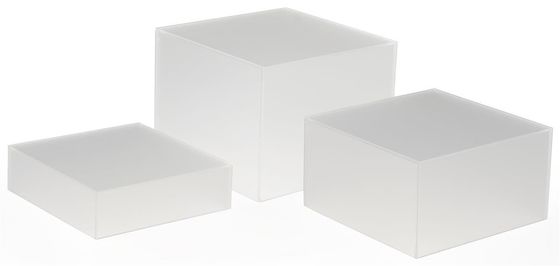 Acrylschaukarton 5x5 4x4 3x3 3 Stücke Sammlungs-Museums-Kasten-