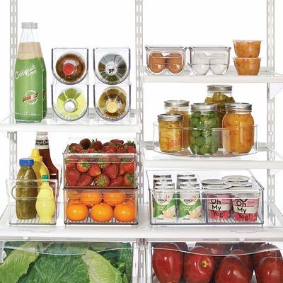 Hochleistungs-PMMA-Acrylflaschen-Gestell-Nahrungsmittelsafe für Küchen-Kühlschränke
