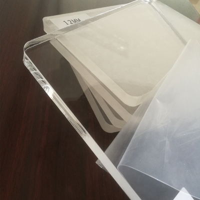 Zeichen-transparente quadratische Platten-Form-Acrylblatt mit Schutzpapier